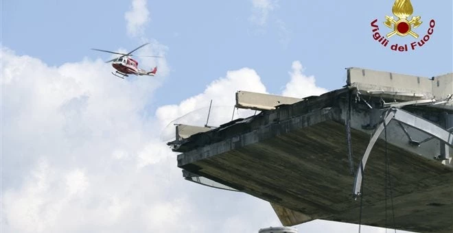 Γένοβα: Μελέτη είχε προειδοποιήσει από το 2017 για την γέφυρα που έπεσε